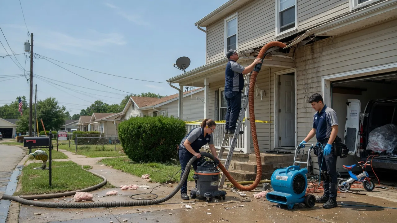 Water Damage Restoration in Whitestown, IN near me